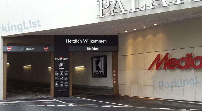 Einfahrt - Palais Vest Recklinghausen 