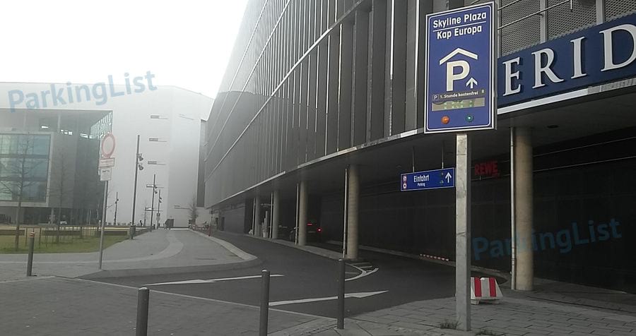Skyline Parken Parkhaus P2 Am Flughafen Frankfurt Am Main www.parkinglist.de
