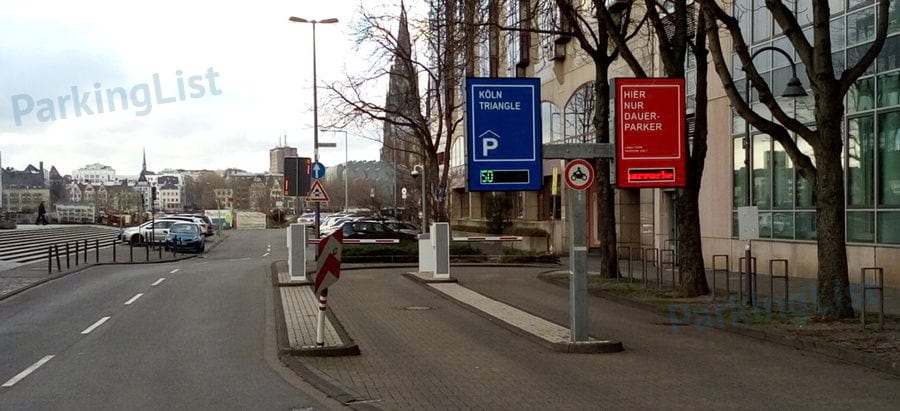 Außenansicht 1 - Tiefgarage Triangle Koeln 