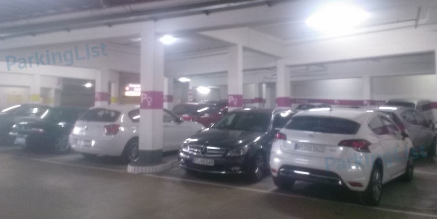 Innenansicht 1 - Parkhaus Schlossgarten Stuttgart 