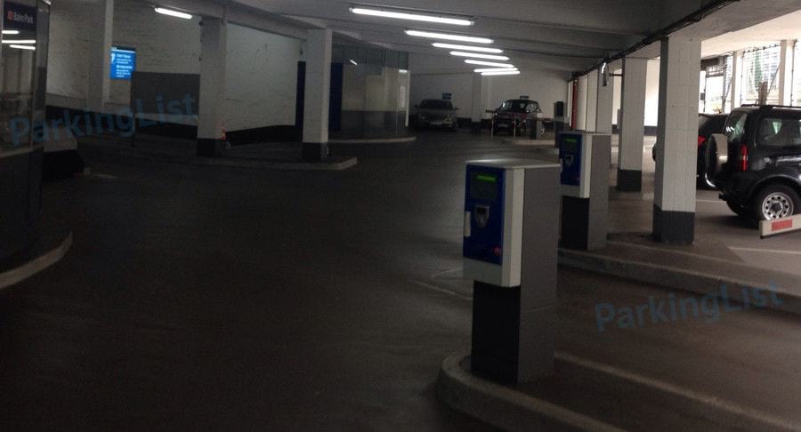 Innenansicht - Parkhaus Bahnhof Bremen 