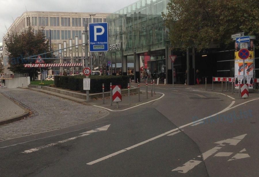 Aussenansicht 2 - Tiefgarage Oper Kroepcke Hannover 