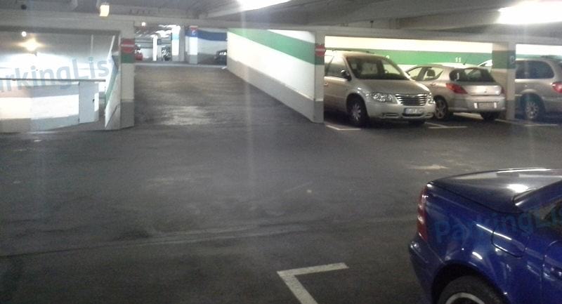 Innenansicht 1 - Parkhaus Bohnenviertel Stuttgart 