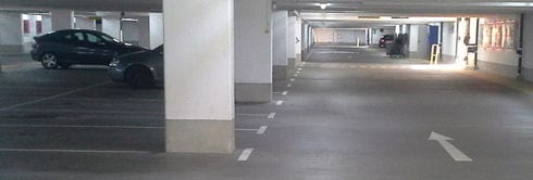 Innenansicht 1 - Parkhaus Staatsgalerie Stuttgart 