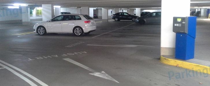 Innenansicht 2 - Parkhaus Staatsgalerie Stuttgart 