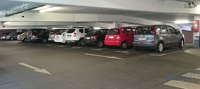 Innenansicht 2 - Parkhaus Adalbertsteinweg Aachen 