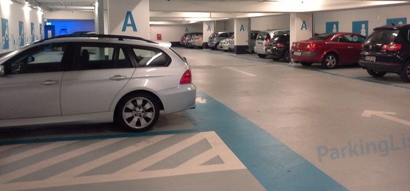 Innenansicht 1 - Parkhaus Schillerplatz Stuttgart 