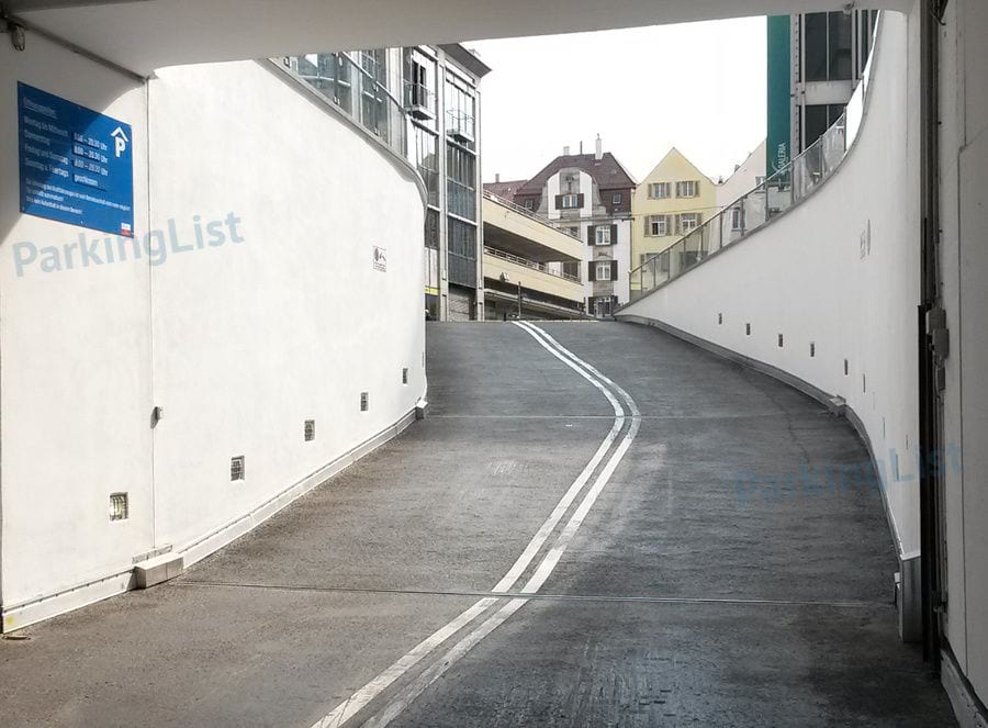 Ausfahrt - Parkhaus Breitestrasse Stuttgart 