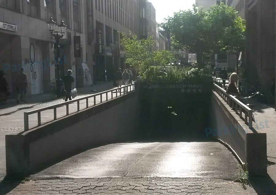 Außenansicht-2-Parkhaus Heinrich Heine Platz 1 Duesseldorf 