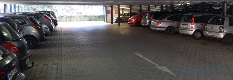 Innenansicht - Parkeinrichtung Vogelsangstrasse Petrus Krankenhaus Wuppertal 