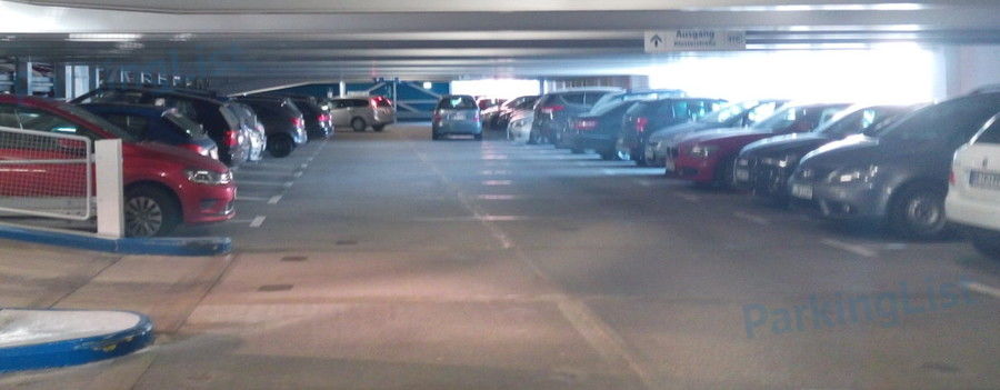 Innenansicht 2 - Parkhaus Ahstraße Gelsenkirchen 