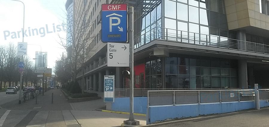Außenansicht - Parkhaus Congresscenter Messe Frankfurt Maritim Hotel 
