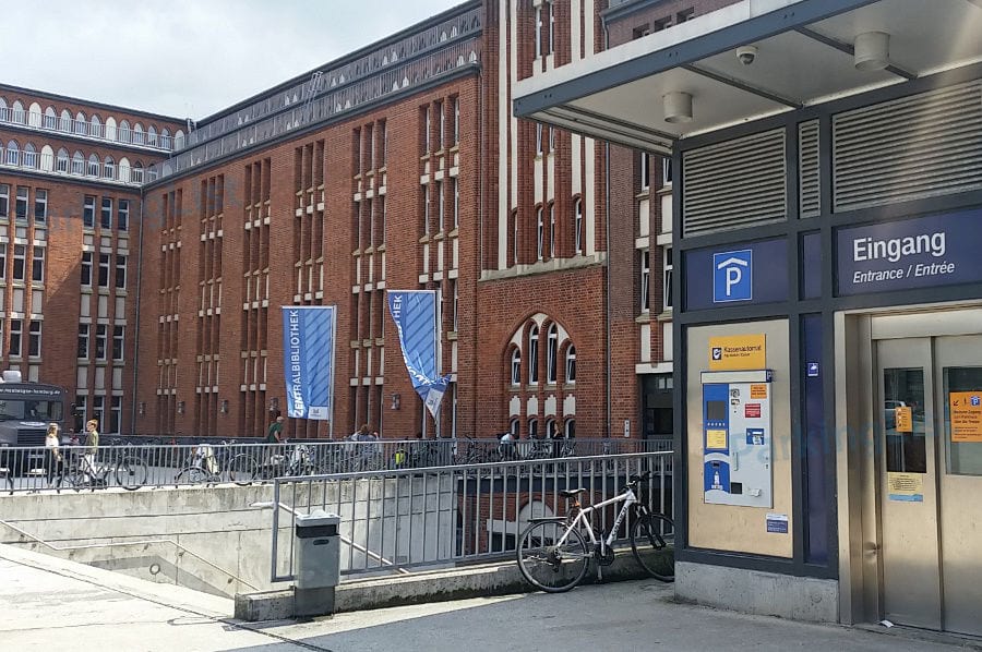 Außenansicht-2-Parkhaus Hauptbahnhof Centrum Hamburg 