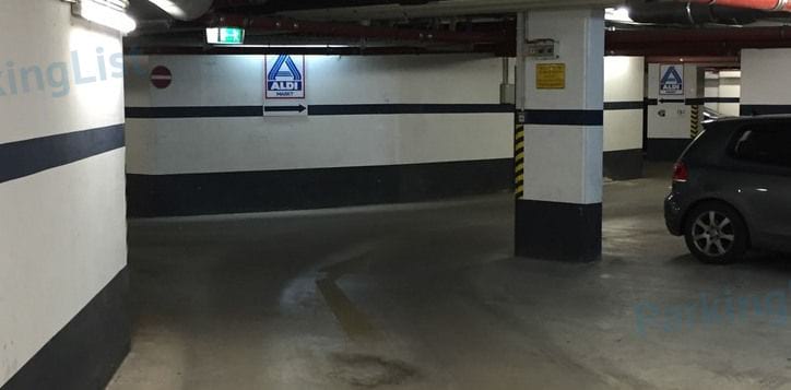 Innenansicht 2 - Parkhaus Heinrich Heine Forum Berlin 