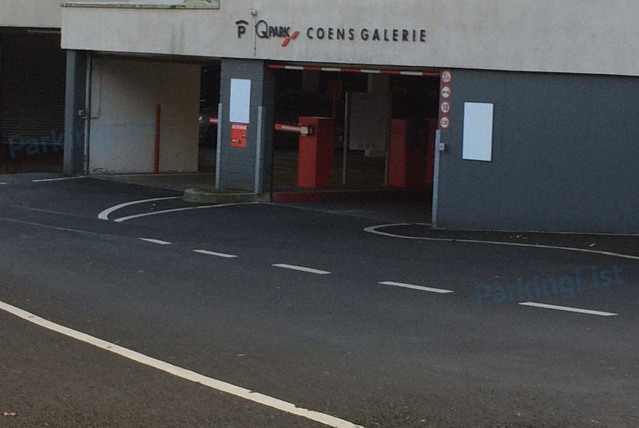 Zufahrt - Parkhaus Koelner Strasse 40 Grevenbroich 