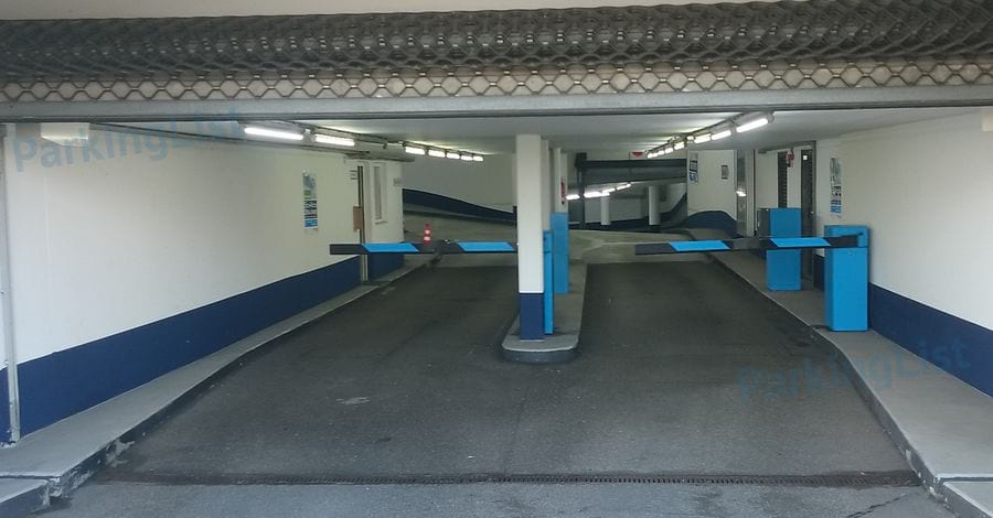 Zufahrt - Parkhaus Kupferberg Terrasse Mainz 