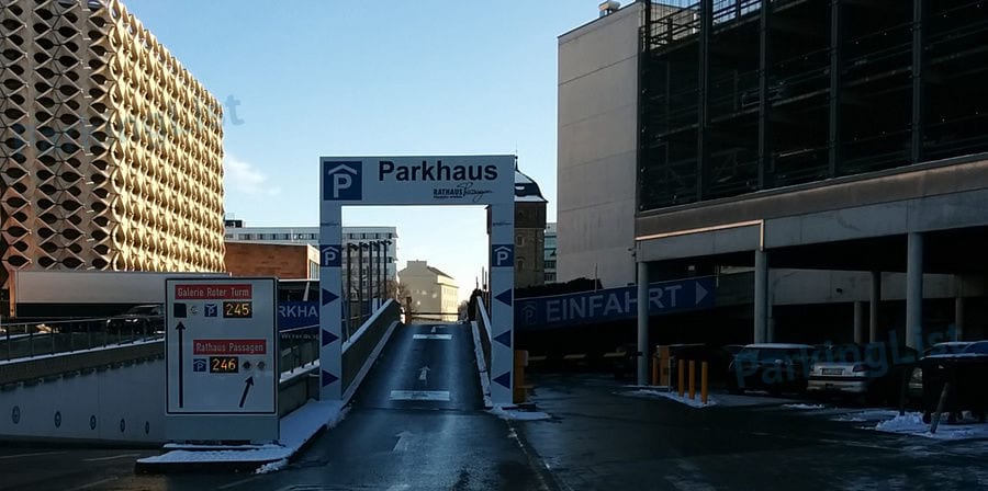 Was Kostet Das Parken Im Parkhaus Rosenhof In Chemnitz www.parkinglist.de