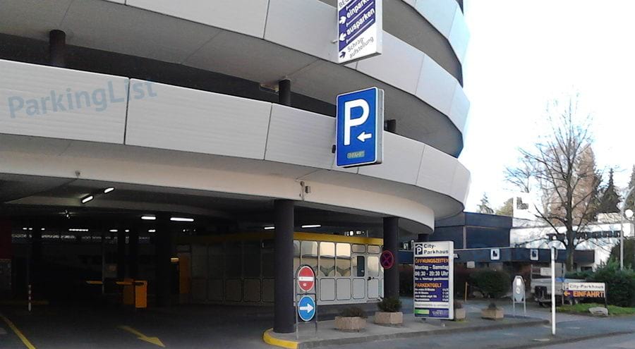 Außenansicht - Parkhaus Rheydt City Parkhaus 