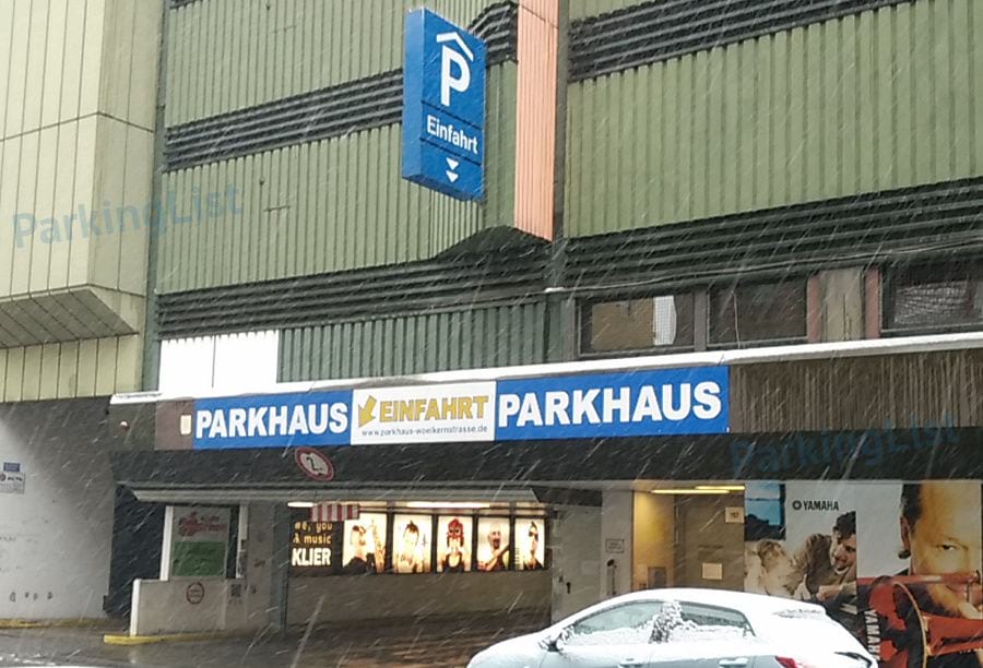 Außenansicht - Parkhaus Suedstadt Nuernberg 