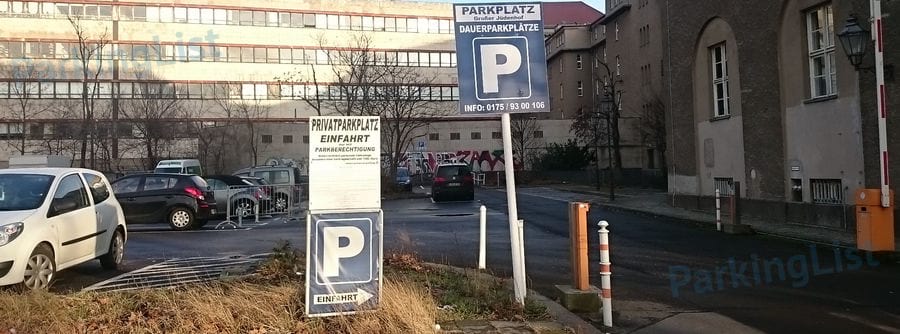 Zufahrt - Parkplatz Molkenmarkt Berlin 
