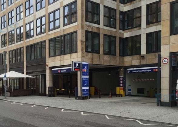Außenansicht - Tiefgarage Friedrichstadt Passagen Berlin 