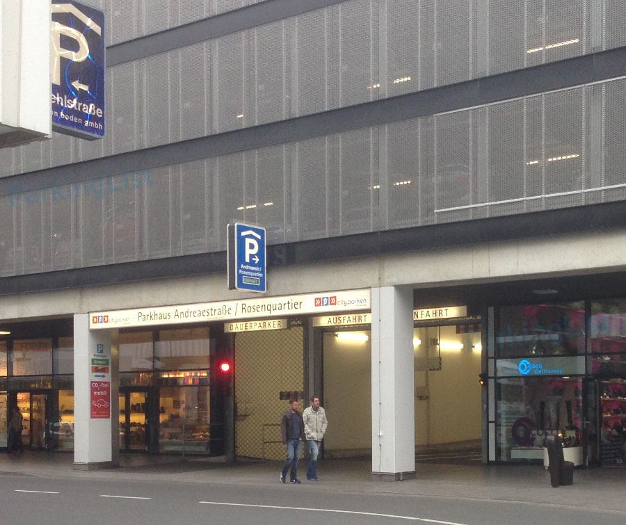 Parkhaus Rosenquartier Hannover Parken in Hannover