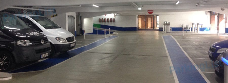 Innenansicht 2 - Parkhaus Violenstrasse Bremen 