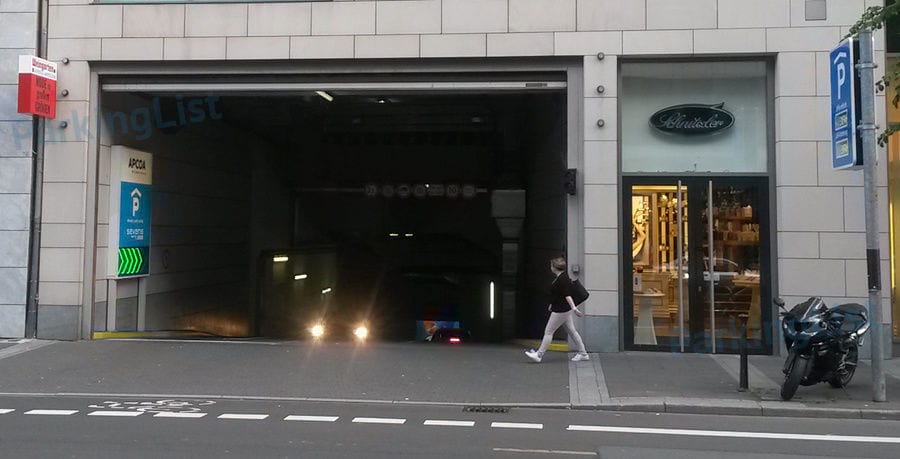 Außenansicht-1-Parkhaus Sevens Duesseldorf 