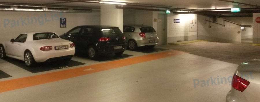 Innenansicht-1-Parkhaus Sevens Duesseldorf 