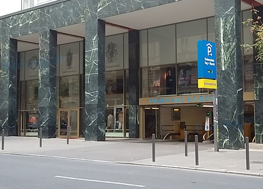 Außenansicht-1-Parkhaus Kaiserplatz Frankfurt 