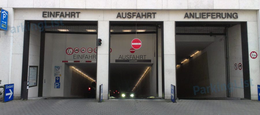 Außenansicht - Parkhaus Muenster Arkaden Muenster 