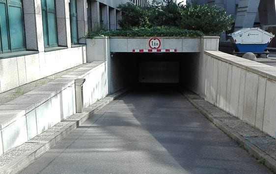 Zufahrt - Parkhaus Schiffgraben Hannover 