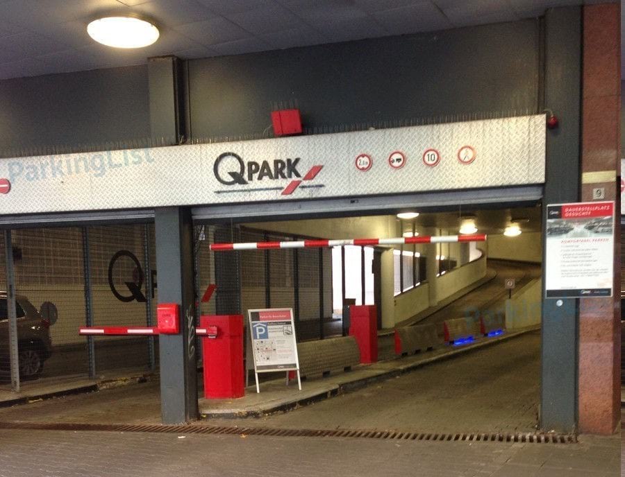 Zufahrt - Parkhaus Herforderstrasse 9 Bielefeld 