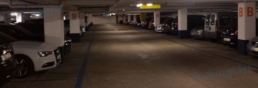 Innenansicht-2-Parkhaus Hotel Intercontinental Frankfurt 