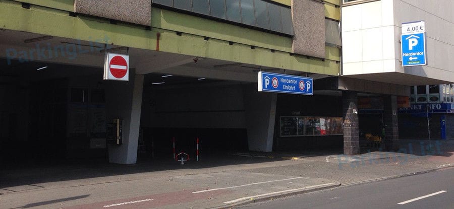 Außenansicht 1 - Parkhaus Herdentor Bremen 