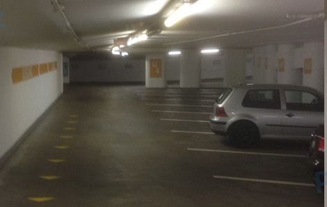 Innenansicht 2 - Parkhaus Welle Bielefeld 