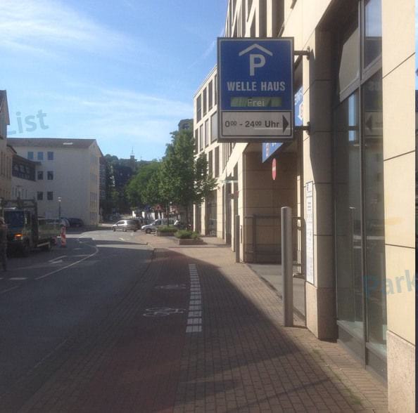 Außenansicht 1 - Parkhaus Welle Bielefeld 