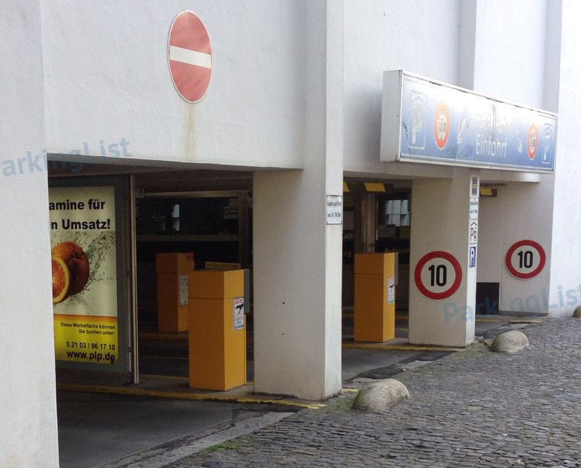 Außenansicht 1 - Parkhaus Stadthalle Bielefeld 