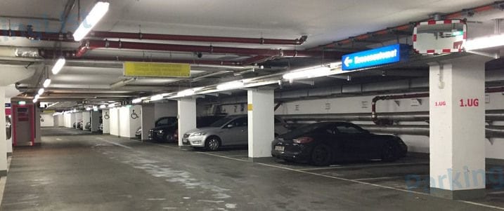 Innenansicht 1 - Parkhaus Checkpoint Arkaden Berlin 