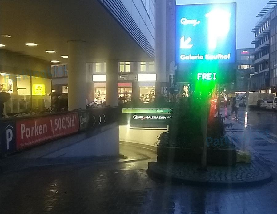 Zufahrt - Parkhaus Ernst August Platz 5 Hannover 