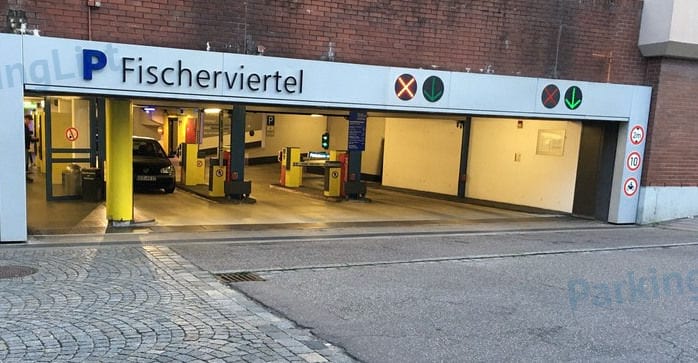 Außenansicht 2 - Parkhaus Fischerviertel Ulm 