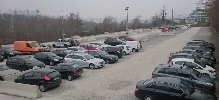 Außenansicht - Parkhaus Media Forum Stuttgart 