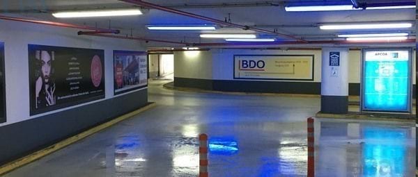 Innenansicht 2 - Parkhaus Rheinauhafen Koeln 