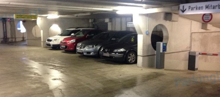 Innenansicht - Parkhaus Ruhrorter Strasse Duisburg 