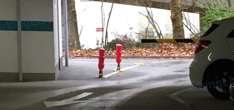 Zufahrt - Parkhaus Stadtmitte Stadthalle Nurtingen 