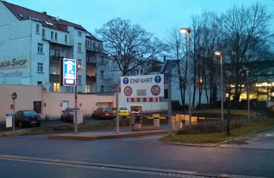 Was Kostet Das Parken Im Parkhaus Rosenhof In Chemnitz www.parkinglist.de