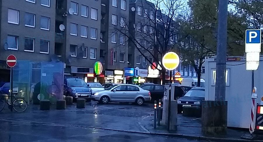 Ansicht 4 - Parkplatz Am Marstall P1 Hannover 