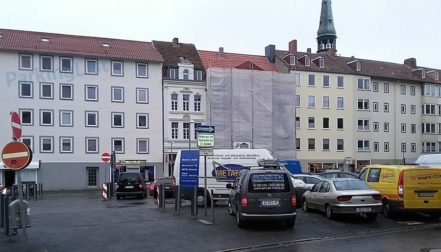Ansicht 4 - Parkplatz Am Marstall P2 Hannover 
