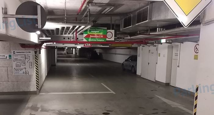 Innenansicht - Tiefgarage Aparthotel Residentz am Deutschen Theater Berlin 