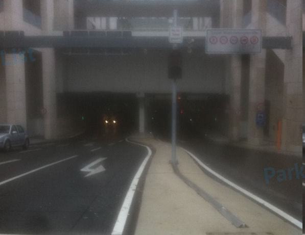 Zufahrt - Tiefgarage Milaneo Mailaender Platz Stuttgart 